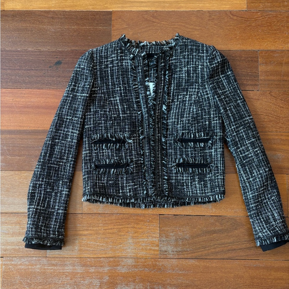 Mango Tweed Blazer, Size US XS